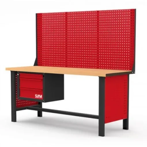 SAM ETAB-KIT200-2 Metal Workbench, 800kg Max Load, 1800mm x 750mm x 2000mm product image