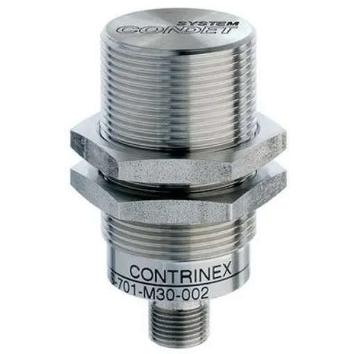 Contrinex from Molex Inductive Threaded Barrel Proximity Sensor, M30, 20 mm Detection - DW-AS-701-M30-002 / 1202530589 product image