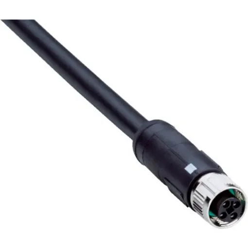 SICK Straight Female 4 way M12 to 4 way Connector & Cable, 1.5m - DOL-1204-G1M5C product image