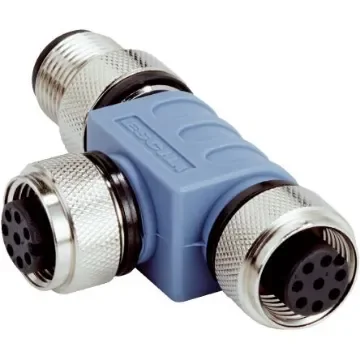 SICK Connector, Screw Mount, M12 Connector, Plug, Female, IP67, DSC Series - DSC-1208T000025KM0 product image