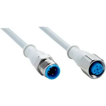 SICK Straight Female 4 way M12 to Straight Male 4 way M12 Connector & Cable, 2m - DSL-1204-G02MNI product image