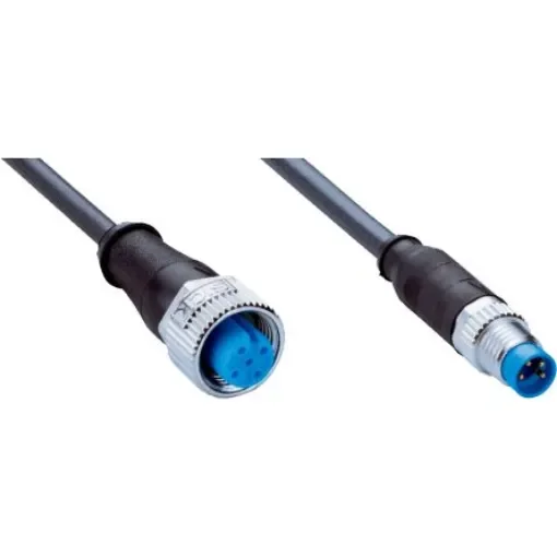 SICK Straight Female 4 way M12 to Straight Male 4 way M8 Connector & Cable, 5m - YF2A14-050UA3M8U14 product image