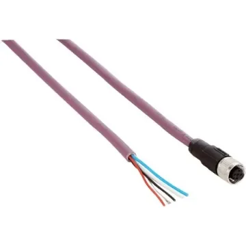 SICK Straight Female 5 way M12 to Flying Leads Connector & Cable, 10m - YF2A14-100C1BXLEAX product image