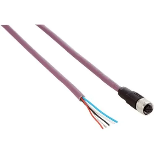 SICK Straight Female 5 way M12 to Flying Leads Connector & Cable, 10m - YF2A14-100C1BXLEAX product image