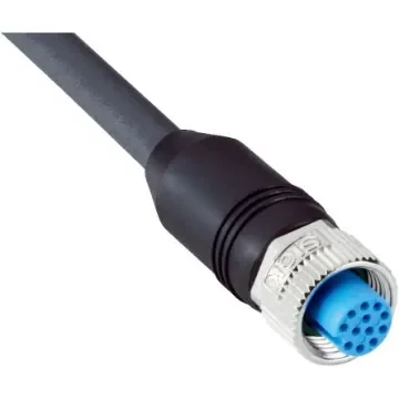 SICK Straight Female 12 way M12 to Connector & Cable, 10m - YF2A1B-100UD1XLEAX product image