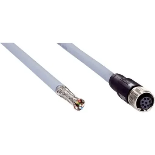 SICK Straight Female 8 way M12 to Connector & Cable, 10m - YF2A88-100XXXXLEAX product image