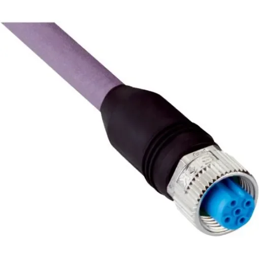 SICK Straight Female 2 way M12 to Flying Leads Connector & Cable, 10m - YF2B22-100PB1XLEAX product image