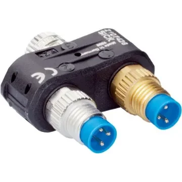 SICK Connector, Screw Mount, M8 Connector, Plug, Male, IP67, YF8U14 Series - YF8U14-000S01MY8A3 product image