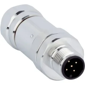 SICK Connector, Screw Mount, M12 Connector, Plug, Male, IP69K, YM12ES5 Series - YM12ES5-0075S5586A product image