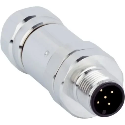 SICK Connector, Screw Mount, M12 Connector, Plug, Male, IP69K, YM12ES5 Series - YM12ES5-0075S5586A product image