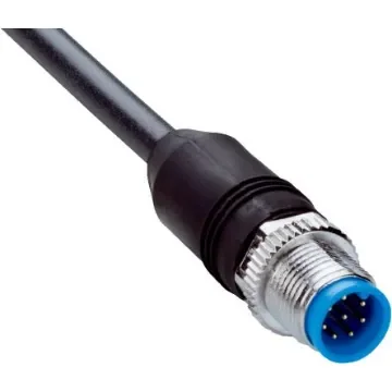 SICK Straight Male 8 way M12 to Connector & Cable, 5m - YM2A18-050UA5XLEAX product image
