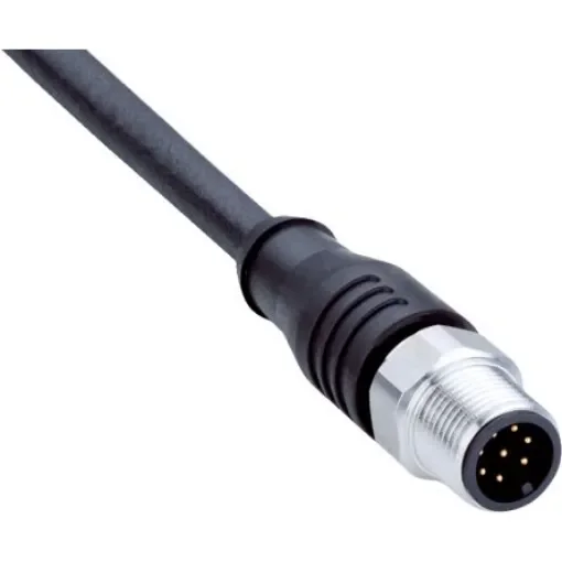 SICK Straight Male 8 way M12 to Connector & Cable, 20m - YM2A28-200UA7XLEAX product image