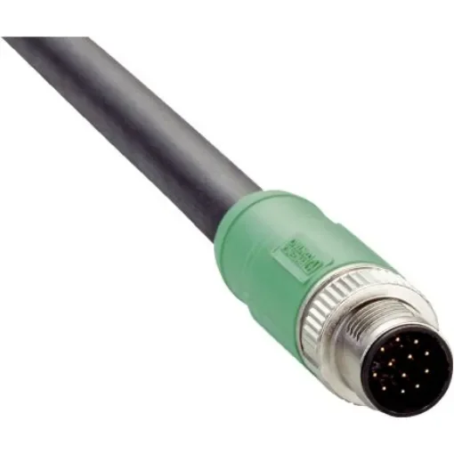 SICK Straight Male 12 way M12 to Flying Leads Connector & Cable, 10m - YM2A2B-100UD3XLEAX product image