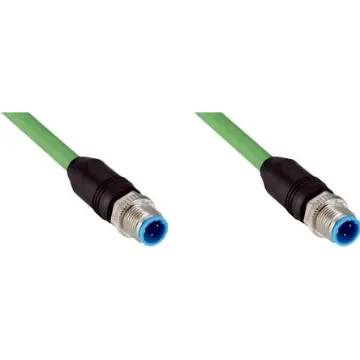 SICK Straight Male 4 way M12 to Straight Male 4 way M12 Connector & Cable, 3m - YM2D24-030PN1M2D24 product image