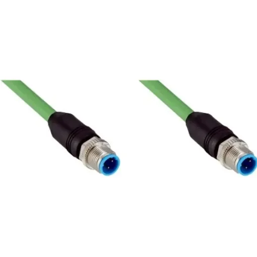 SICK Straight Male 4 way M12 to Straight Male 4 way M12 Connector & Cable, 10m - YM2D24-100PN1M2D24 product image