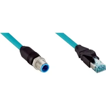 SICK Straight Male 4 way M12 to Straight Male 4 way RJ45 Connector & Cable, 15m - YM2D24-150EF4MRJA4 product image