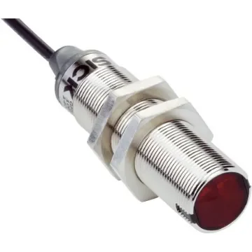SICK Through Beam Photoelectric Sensor, Cylindrical Sensor, 15 m Detection Range - GRSE18-P1142 product image