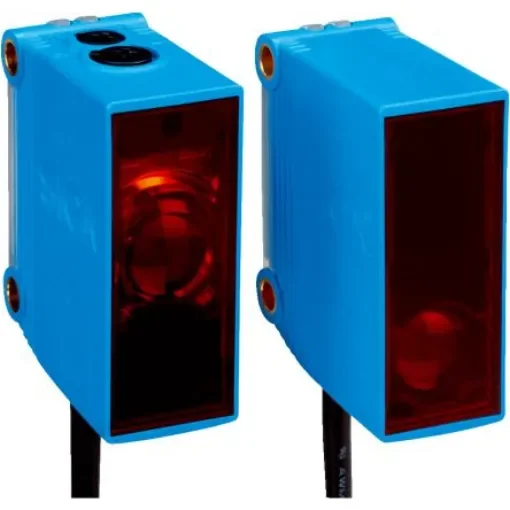 SICK Through Beam Photoelectric Sensor, Rectangular Sensor, 80 m Detection Range - GSE10-N1231S01 product image