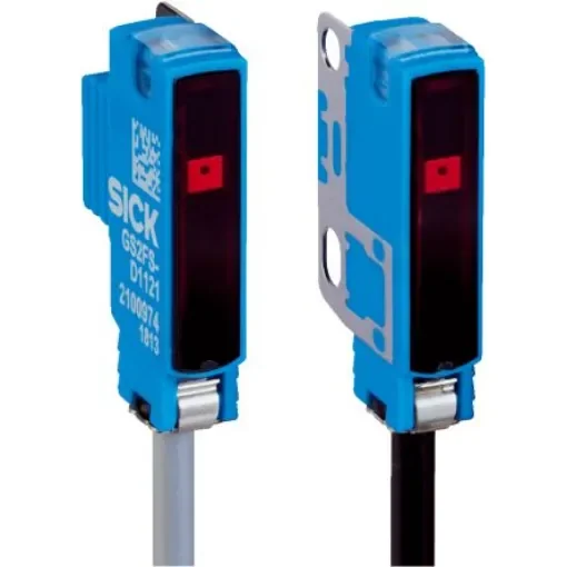 SICK Through Beam Photoelectric Sensor, Rectangular Sensor, 1300 mm Detection Range - GSE2FS-N1161 product image