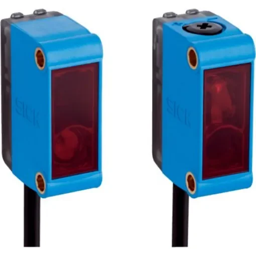 SICK Through Beam Photoelectric Sensor, Rectangular Sensor, 40 m Detection Range - GSE6L-N1211 product image