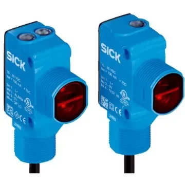 SICK Through Beam Photoelectric Sensor, Rectangular Sensor, 25 m Detection Range - HSE18B-P3B2BAS21 product image