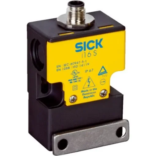 SICK i16 Safety Switch, 2NC, Glass-Fiber Reinforced Polybutylene Terephthalate (PBT) - i16-SA205 product image