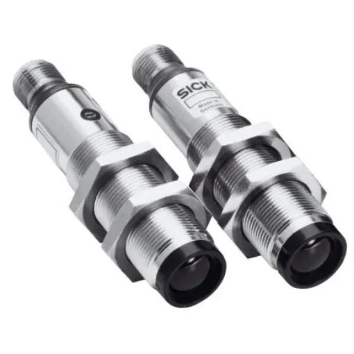 SICK Through Beam Photoelectric Sensor, Cylindrical Sensor, 20 m Detection Range - VS/VE18-3P3240 product image