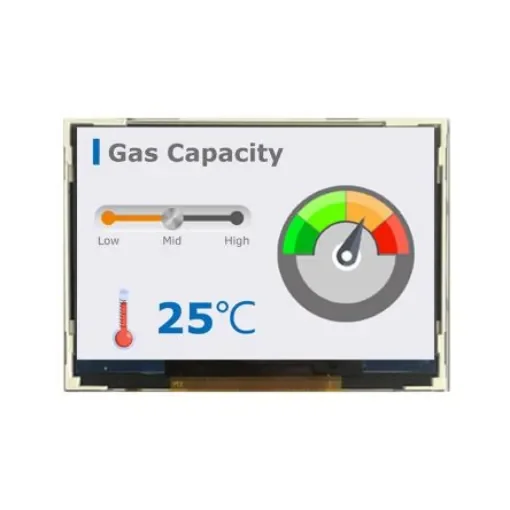 Midas MDT0240CIH-RGB TFT LCD Colour Display, 2.4in, 800 x 480pixels product image