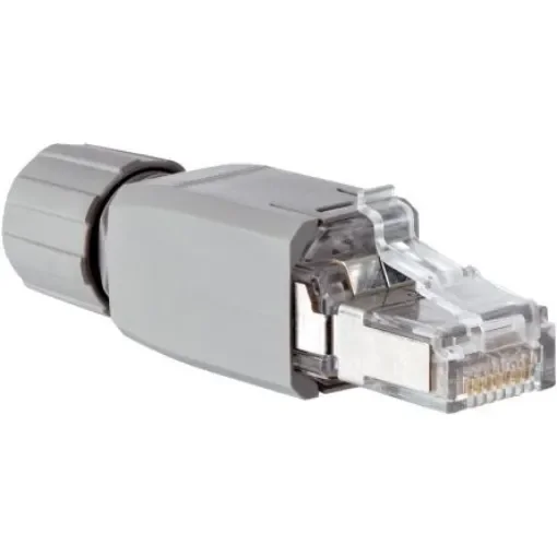 SICK STE Series Male Ethernet Connector, Cat5, Cat5e Straight - STE-0J04-GZ product image