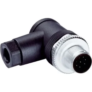 SICK Connector, Screw Mount, M12 Connector, Plug, Male, IP67, STE Series - STE-1208-W product image