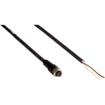 SICK Straight Female 3 way M8 to 3 way Unterminated Connector & Cable, 5m - T4000-DNA05C product image