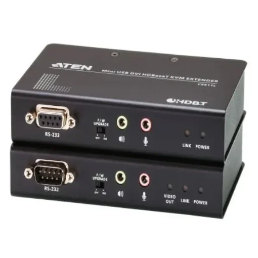 Aten USB DVI-D over CAT 6 KVM Extender, 100m - CE611 product image