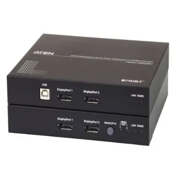Aten USB DisplayPort over CAT 6 KVM Extender, 100m - CE924 product image