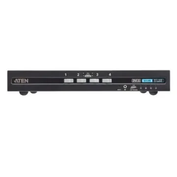 Aten 4 Port USB DVI KVM Switch, Stereo 3840 x 2160 Maximum Resolution - CS1184D4C product image