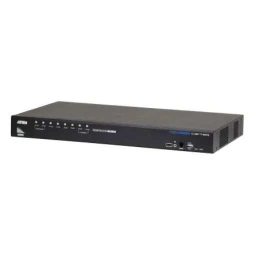 Aten 8 Port USB HDMI KVM Switch, 3.5 mm Jack 1920 x 1200 Maximum Resolution - CS1798 product image