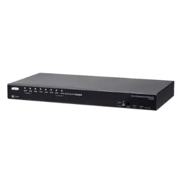 Aten 8 Port USB DisplayPort KVM Switch, 3.5 mm Jack 4096 x 2160 Maximum Resolution - CS19208 product image