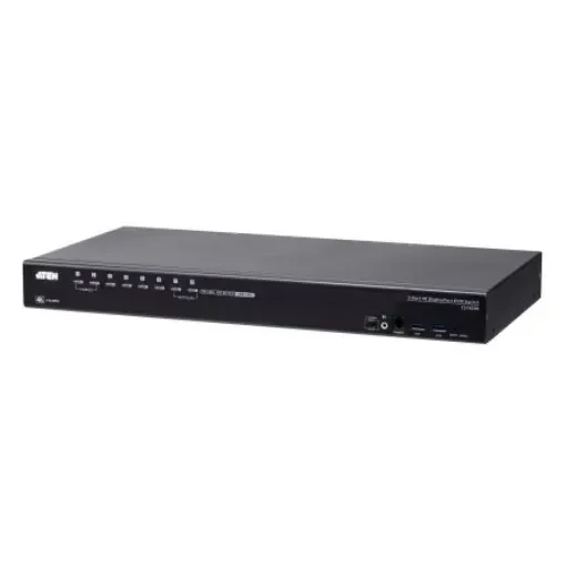 Aten 8 Port USB DisplayPort KVM Switch, 3.5 mm Jack 4096 x 2160 Maximum Resolution - CS19208 product image