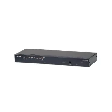 Aten 8 Port USB DisplayPort, DVI, HDMI, VGA KVM Switch, 1920 x 1200 Maximum Resolution - KH1508A product image