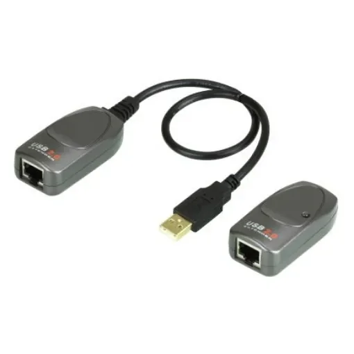 Aten 1 USB 2.0 CAT 5 Extender, up to 60m Extension Distance - UCE260 product image