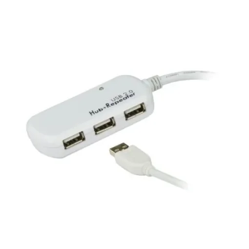 Aten 4 Port USB 2.0 USB Extender, up to 12m Extension Distance - UE2120H product image