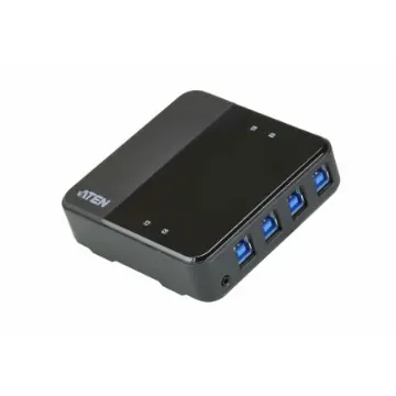 Aten USB 3.1 USB Docking Stations 8 x USB ports, USB A, USB B - US3344 product image