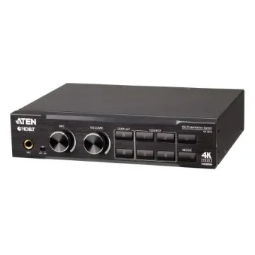 Aten 6 Port 2 Input 1 Output HDBase T, HDMI Matrix Switch 4096 x 2160 - VP1421 product image