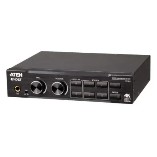 Aten 6 Port 2 Input 1 Output HDBase T, HDMI Matrix Switch 4096 x 2160 - VP1421 product image