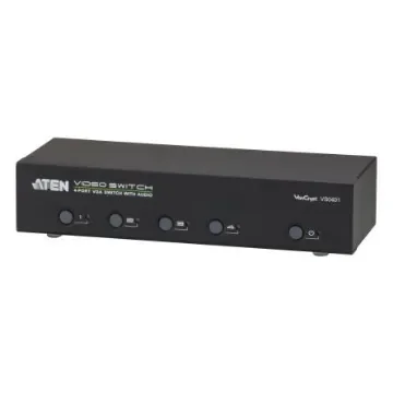Aten 4 Port 4 Input 1 Output HDBase T Switch 1920 x 1440 - VS0401 product image