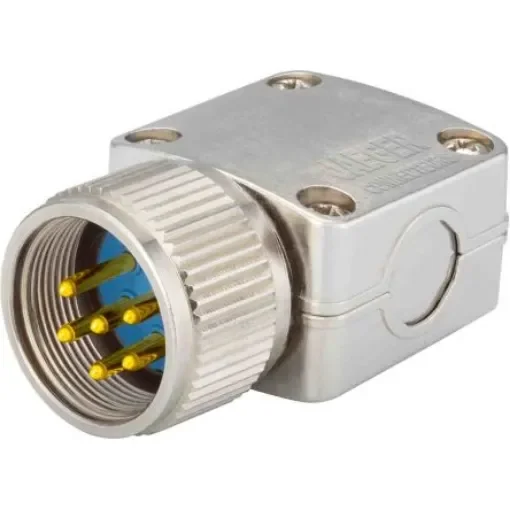 Jaeger Circular Connector, 3 Contacts, Cable Mount, Male - 5326 030 06 product image