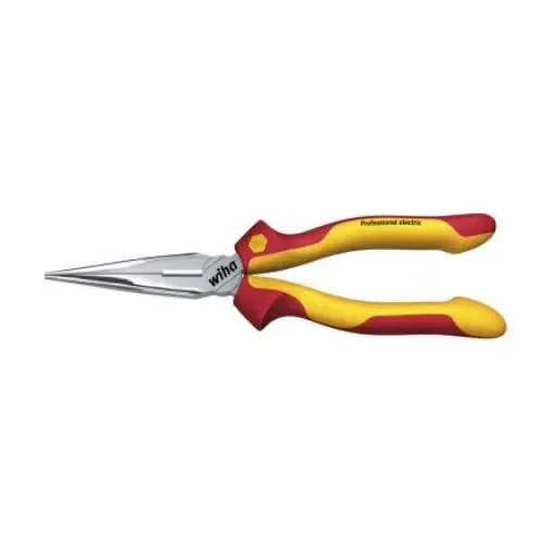 Wiha Z05020006SB Nose pliers, 200 mm Overall, Straight Tip - 27423 product image