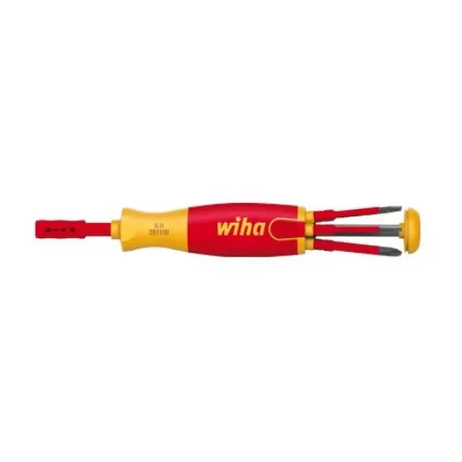 Wiha Phillips, Slotted Bit Holder Screwdriver, 6-Piece - 38612 product image