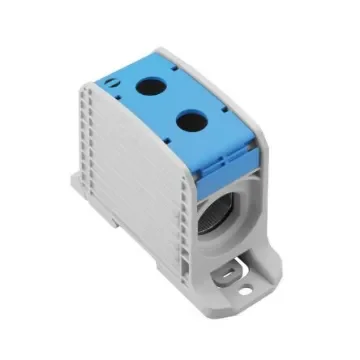 Weidmüller WPD Series Blue, 300mm², 1-Level, Screw Termination, ATEX, IECEx - 2502860000 product image