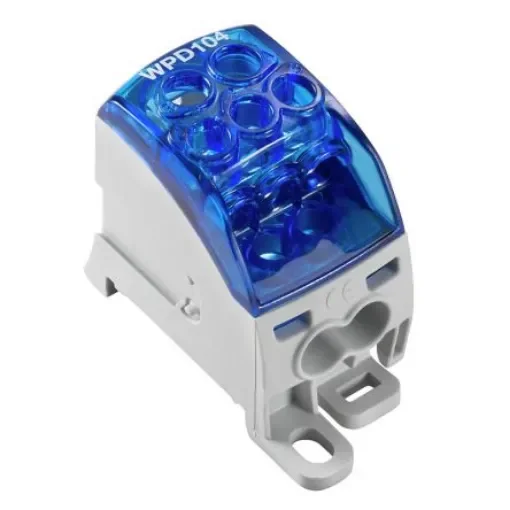 Weidmüller WPD Series Blue, 25mm², 1-Level, Screw Termination, ATEX, IECEx - 2518250000 product image