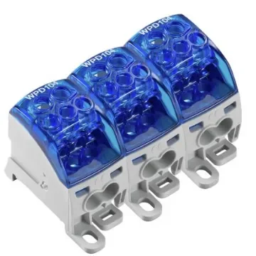 Weidmüller WPD Series Blue, 1-Level, Screw Termination, ATEX, IECEx - 2518340000 product image